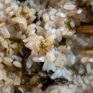 雑穀米のお粥